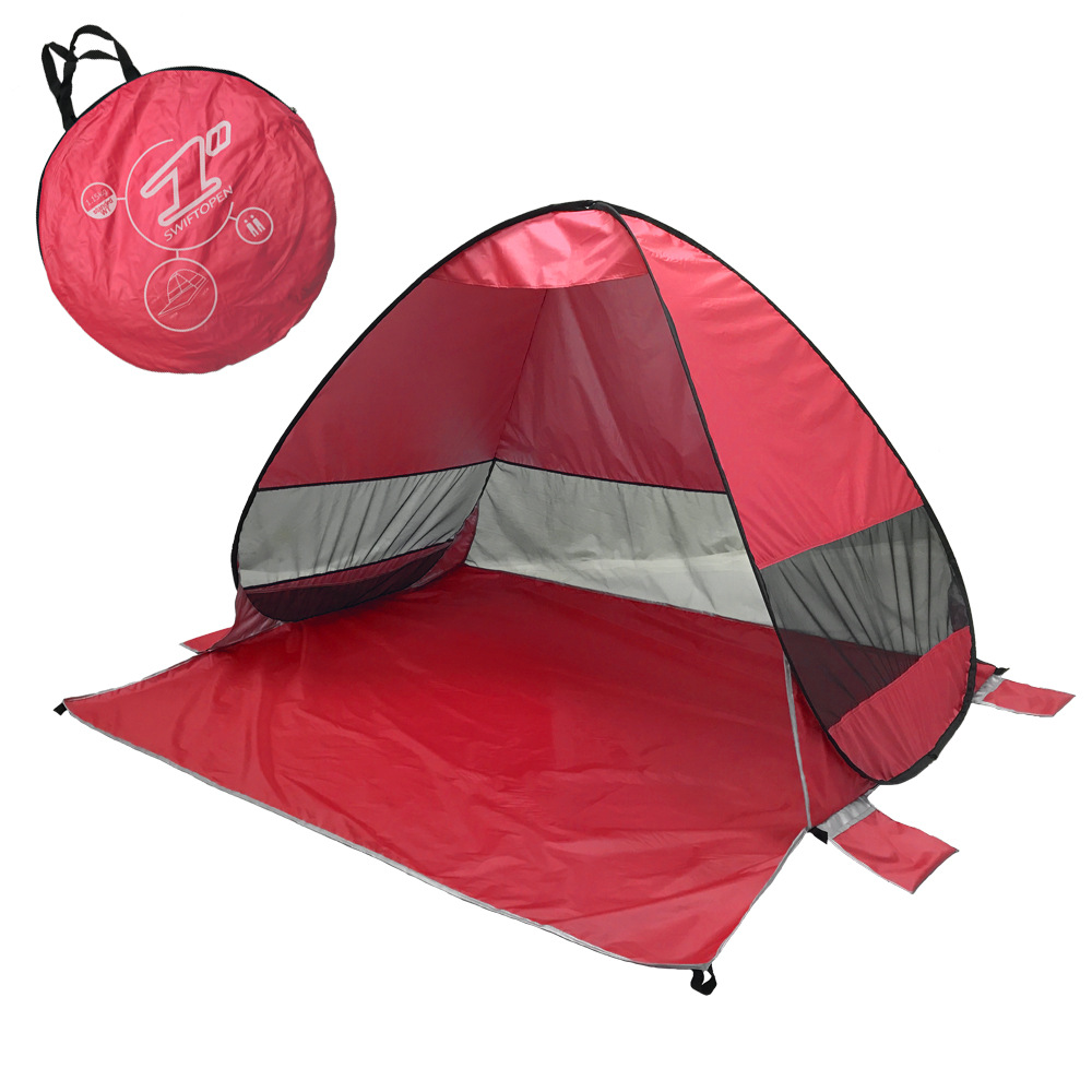 Beach Tent Spot Cross-Border Amazon Hot Automatic 2 Seconds Quickly Open Beach Sun-Proof in Stock Wholesale Manufacturer