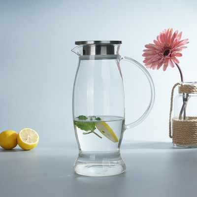 玻璃凉水壶_新品玻璃水壶1.5l冷水壶加厚玻璃耐高温水杯 - 阿里巴巴