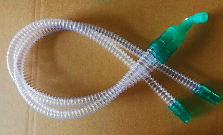 厂家直销呼吸机管医用硅胶软管透明硅胶螺纹管环保医用管量大从优