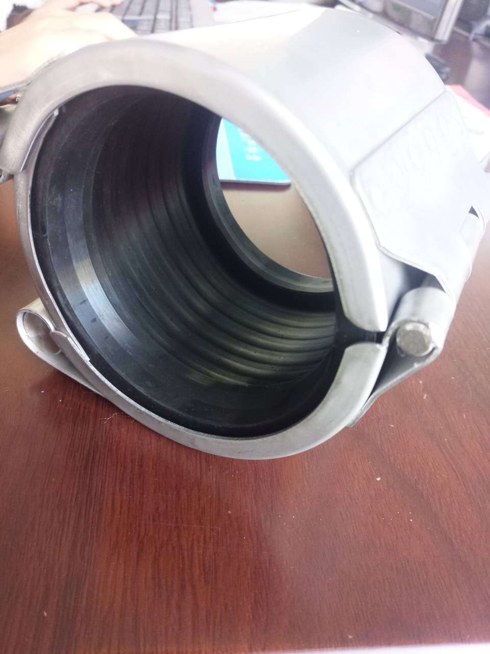 齿环型多功能管道连接器gr 金属管道用不锈钢连接器 外径25连接器