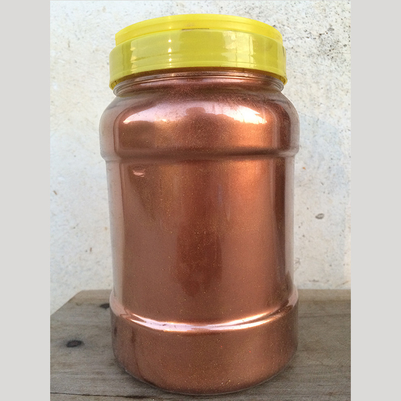 围栏铁艺漆铜金粉 别墅门窗上色铜粉 耐晒不退色紫铜粉