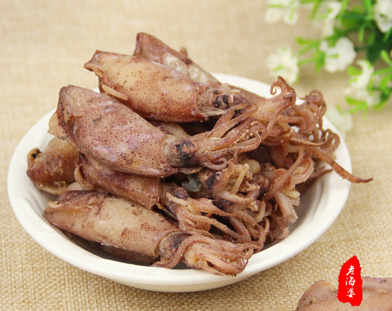 野生籽乌小墨鱼满籽散装乌贼干笔管鱼带籽小海兔乌子海鲜干货