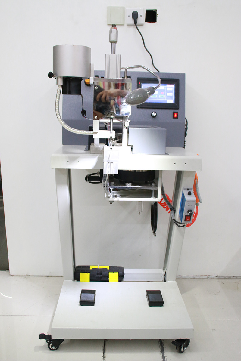山菱牌 全自动钉珠机 服装鞋帽圆形钉珍珠机 高速电脑钉珍珠机