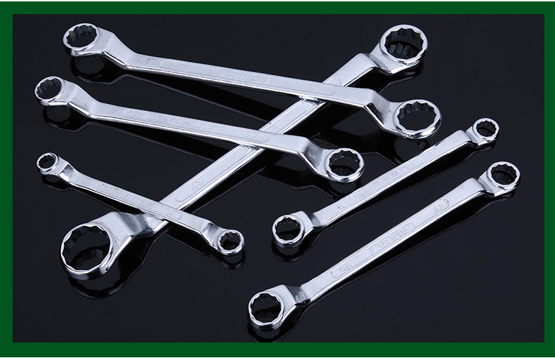 批发供应普通梅花扳手10件套10件套两用扳手组套开口梅花扳手套装