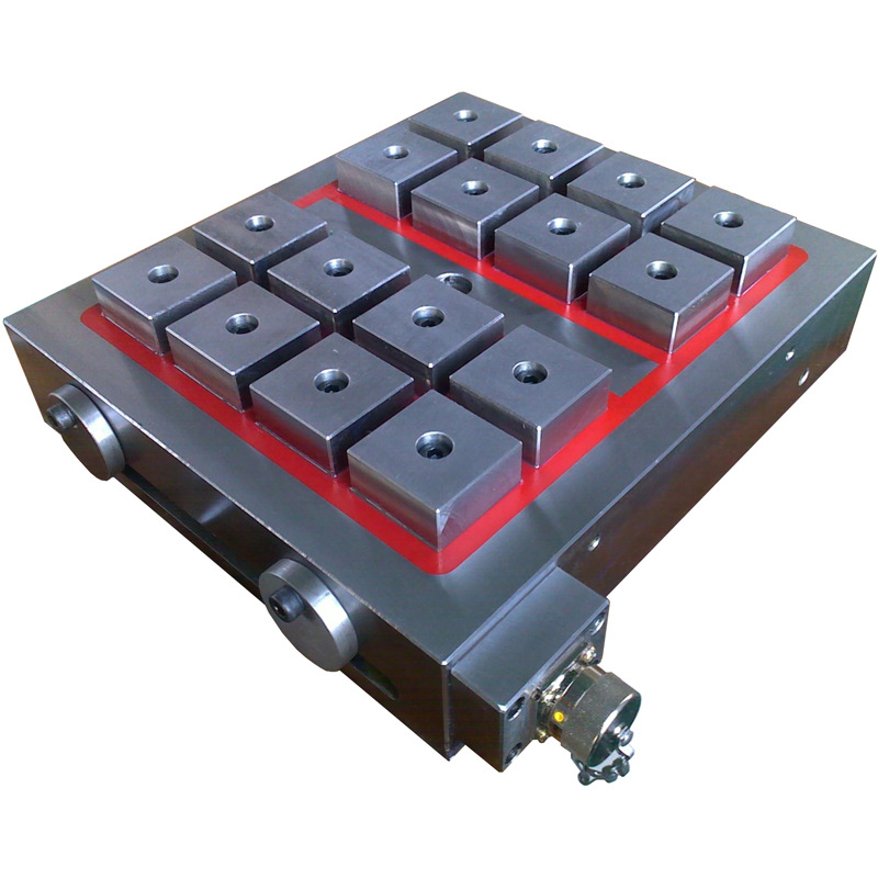 力帅电永磁吸盘厂家直销 cnc加工中心铣床等切削加工 3秒冲退磁