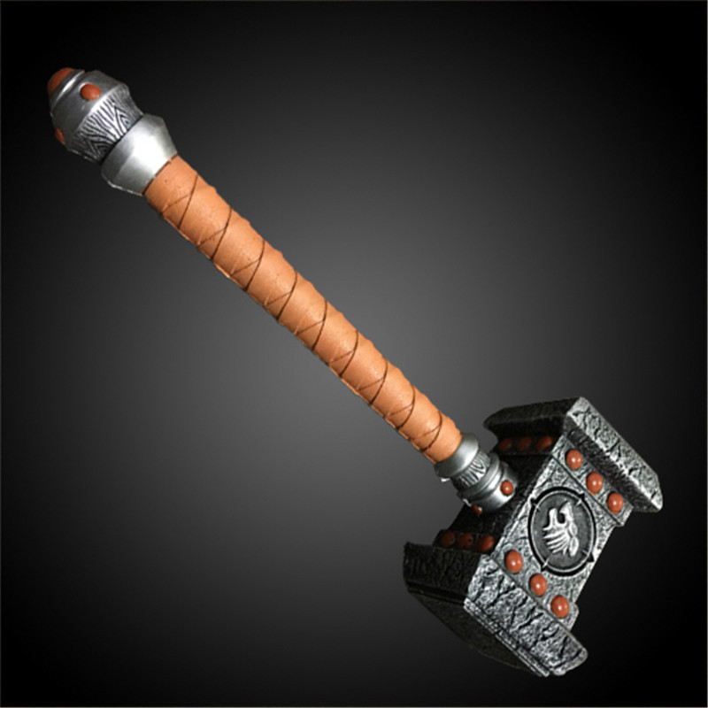 魔兽世界毁灭之锤cosplay武器 奥格瑞姆1:1游戏道具pu版 玩具武器