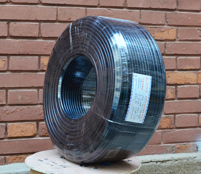 sywv75-7 75-9有线电视线主线监控闭路视频线国标纯铜芯同轴电缆