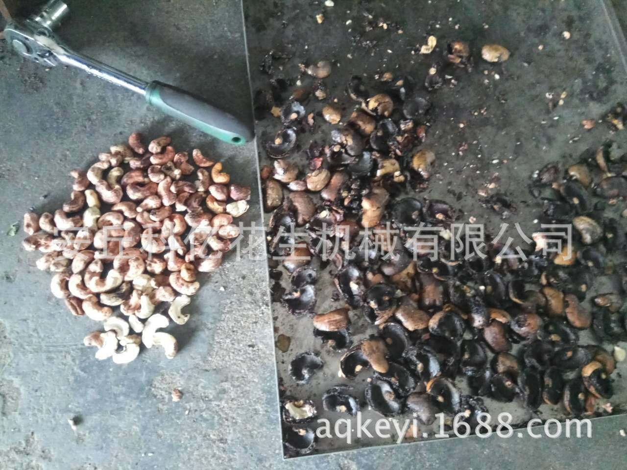 厂家直销自动腰果破壳机腰果脱皮机 腰果开壳机剥壳机新款脱壳机