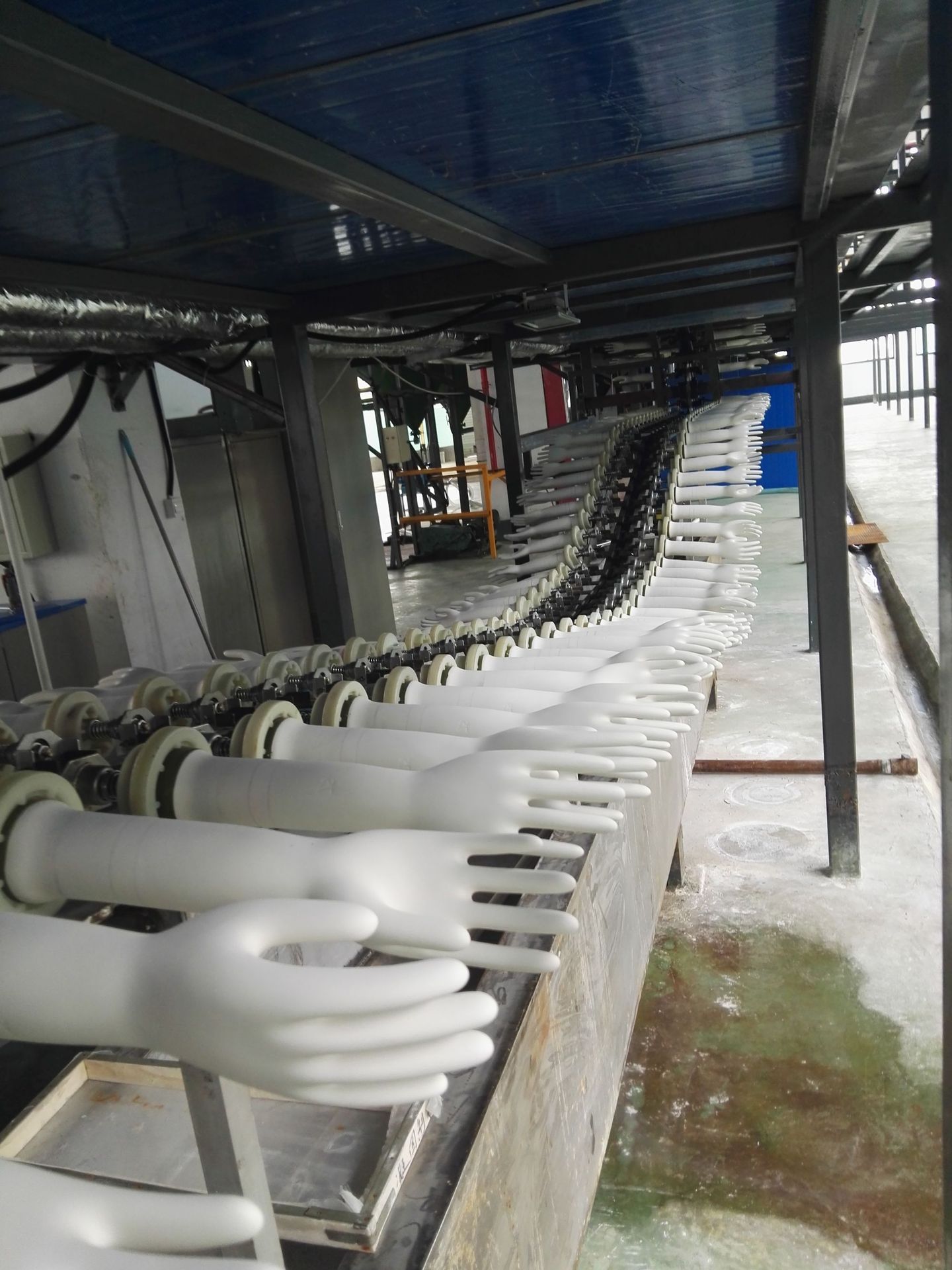 手术台乳胶手套生产线 医用乳胶手套生产线 优质流水线输送流水线