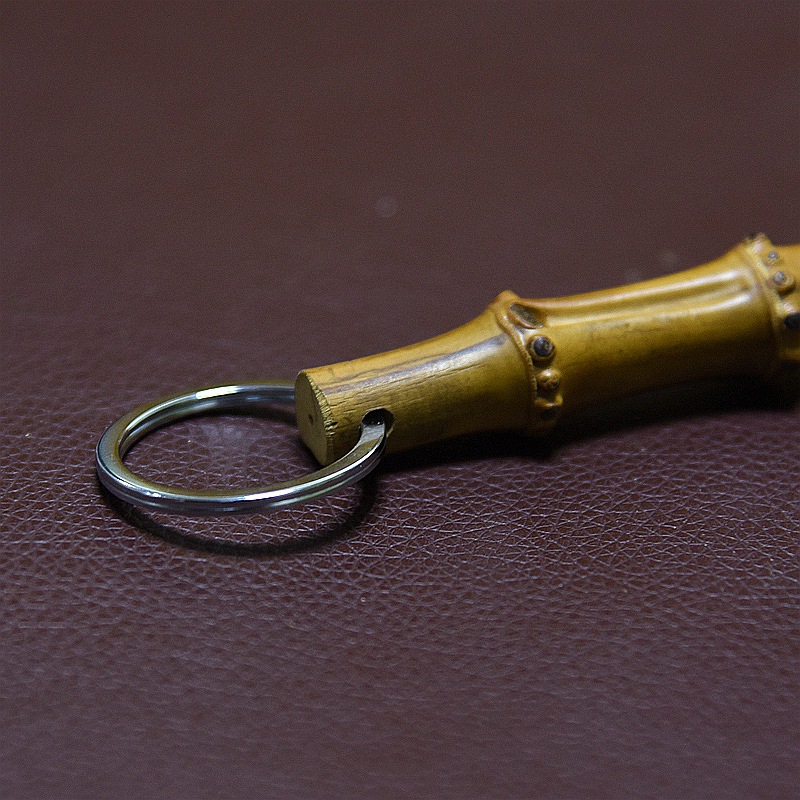 纯手工紫竹鞭小挂件 钥匙扣汽车钥匙竹根竹节情侣挂件 创意礼品