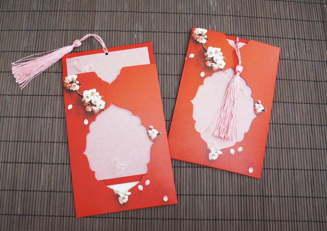 古风唯美缕空卡片抽拉式邀请卡贺卡中国风节日卡片赠品卡小卡片