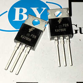 供应 三端稳压管 三极管 ka7806 fcs仙童 to-220 全新现货