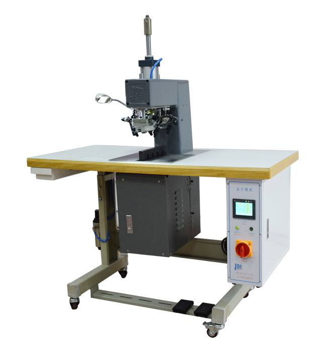 彩带超声波打枣机 超音波服装打结设备 工艺效果美观