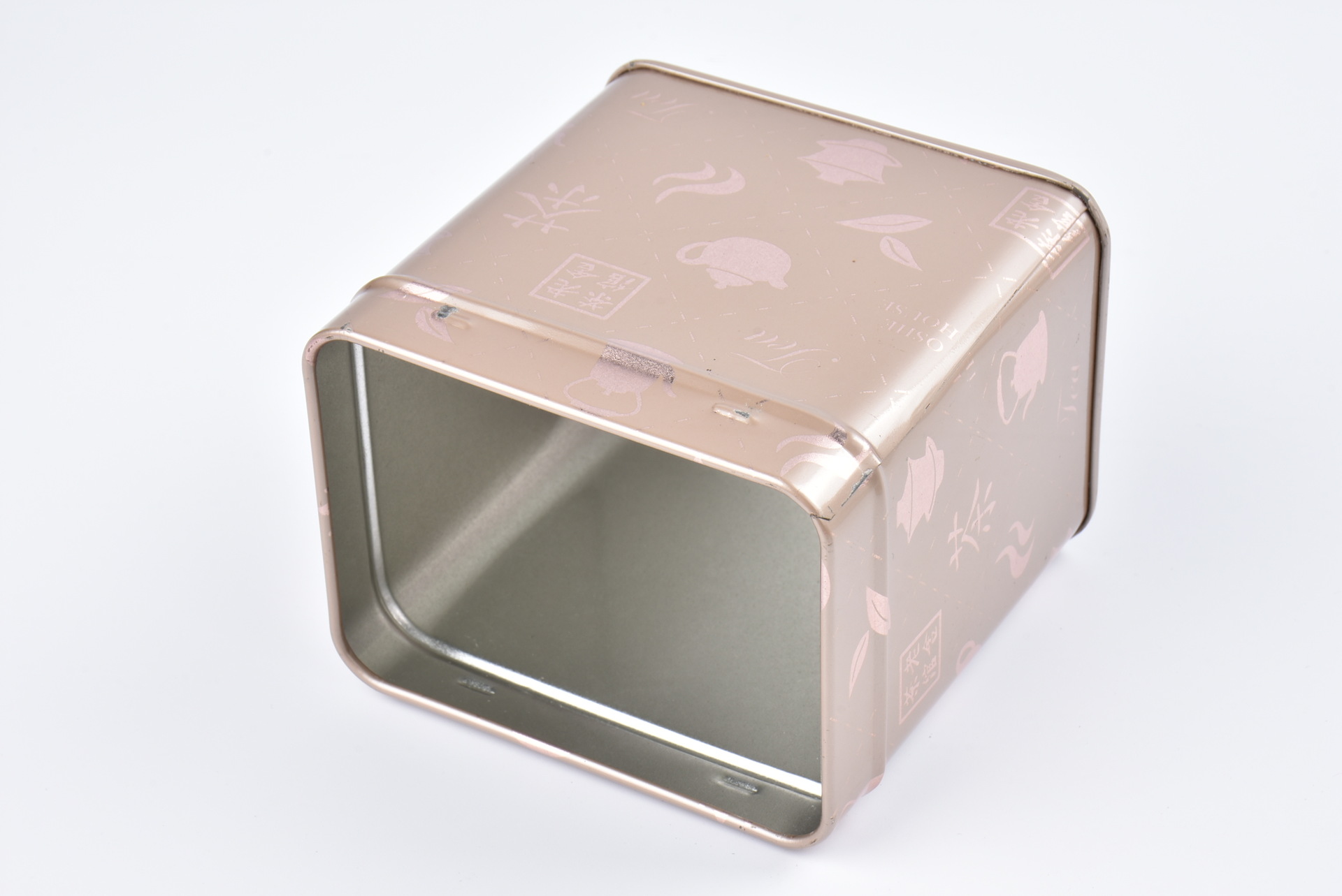 厂家定制 马口铁罐马口铁盒子 金属盒 方形茶叶罐