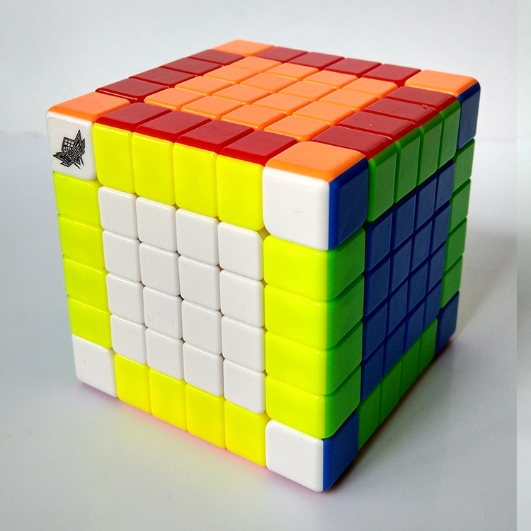 【木瓜旋风小子飞龙g6六阶彩色】6阶神洲玩具实色益智魔方22335