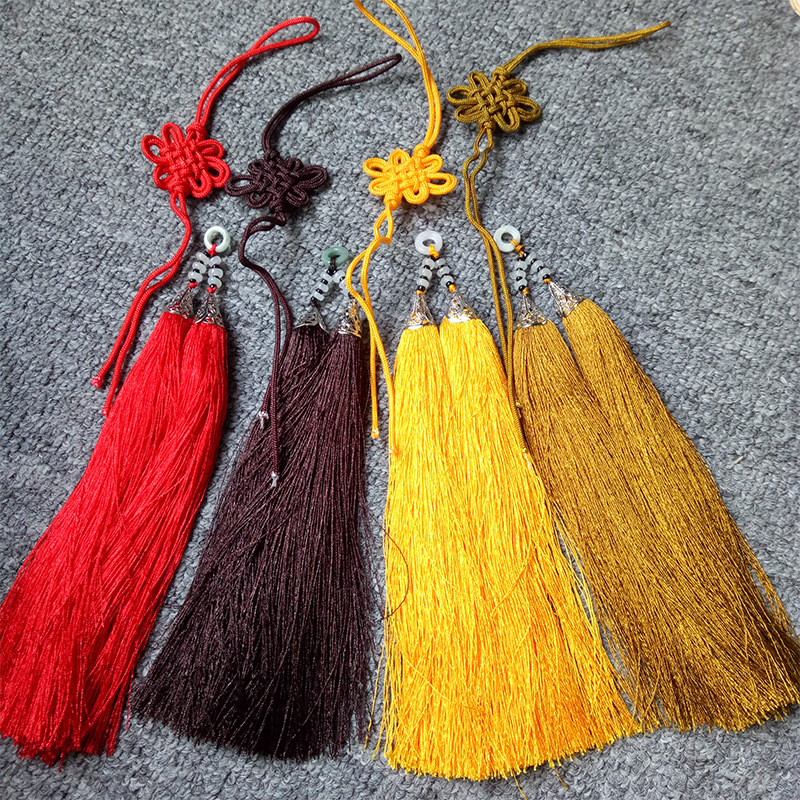 玉环双尖穗子批发 中国风范流苏穗子车挂中国结配件 diy配件