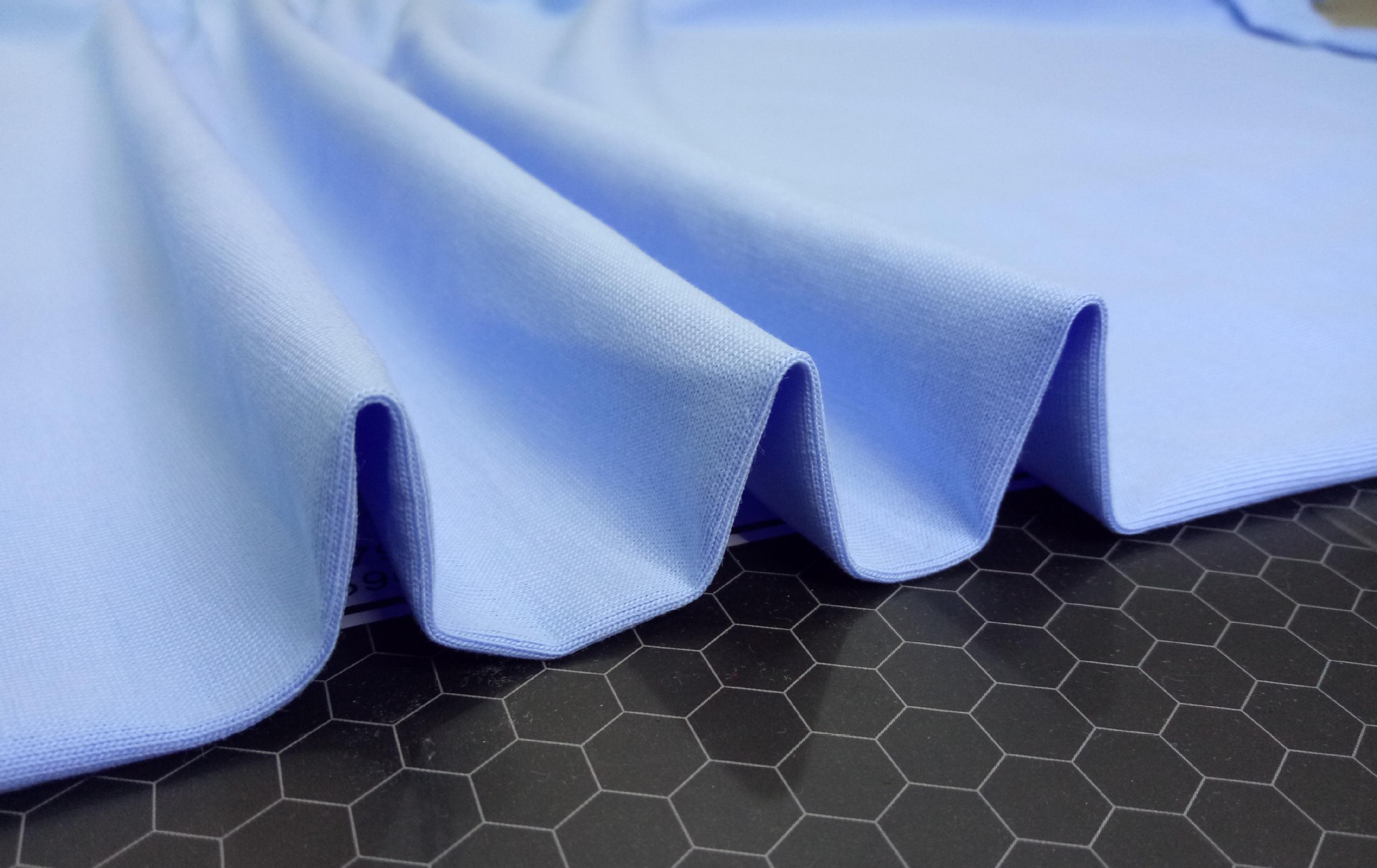 21s pima棉平纹 夏季纯棉短袖针织面料 全棉单面汗布 190g