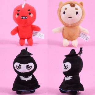 荞麦君毛绒公仔孤单又灿烂的神红豆君鬼怪毛绒玩具挂机包包玩偶