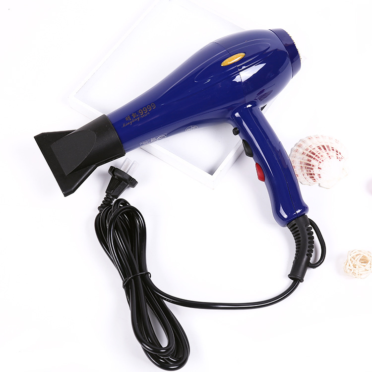 Mingkai 9999 High-Power Alternating Current Machine Hair Dryer Household Affordable Appearance Beautiful Gift Machine Royal Blue Purplish Red