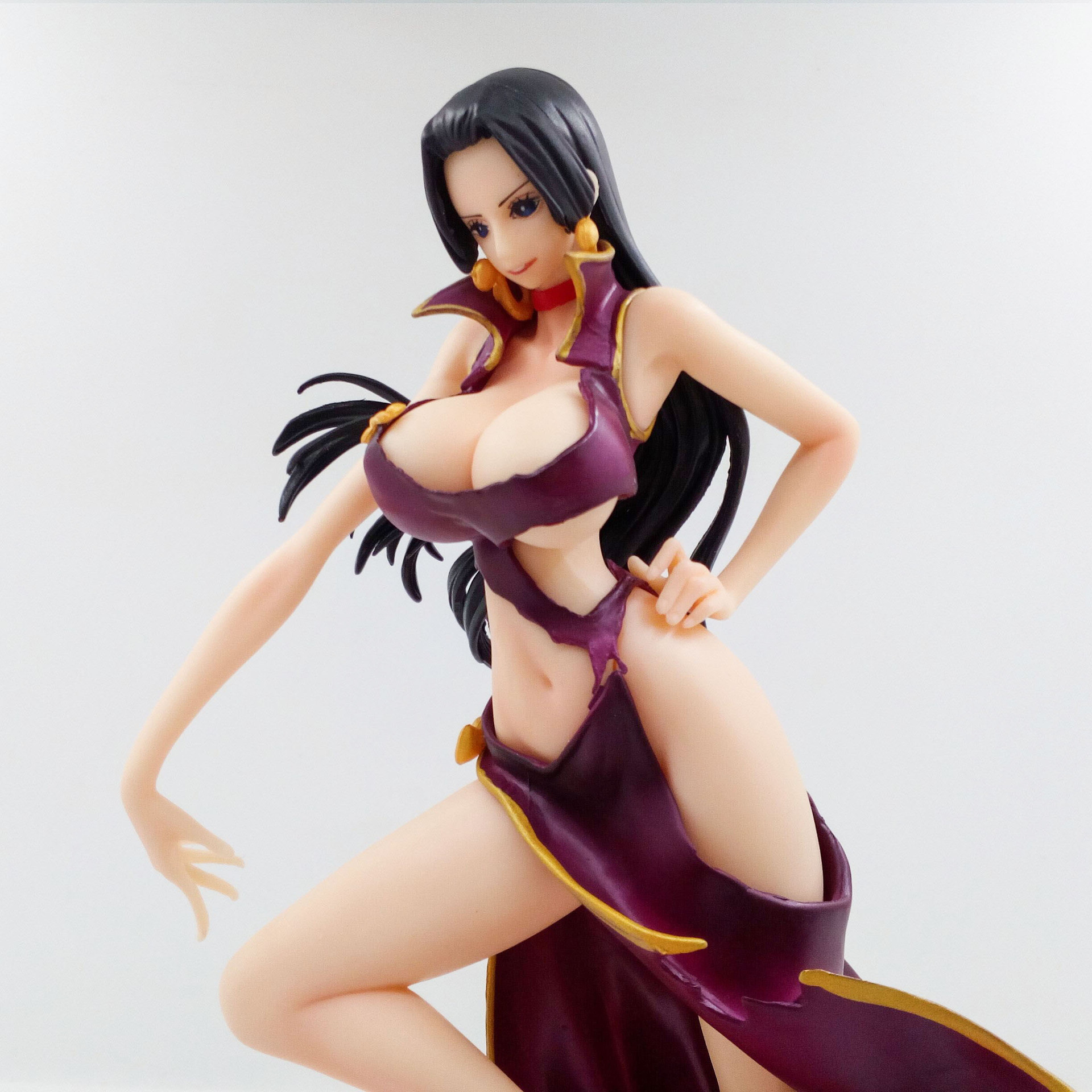 现货 海贼王 闪光&魅力 波雅汉库克 女帝 战损版 旗袍 盒装手办