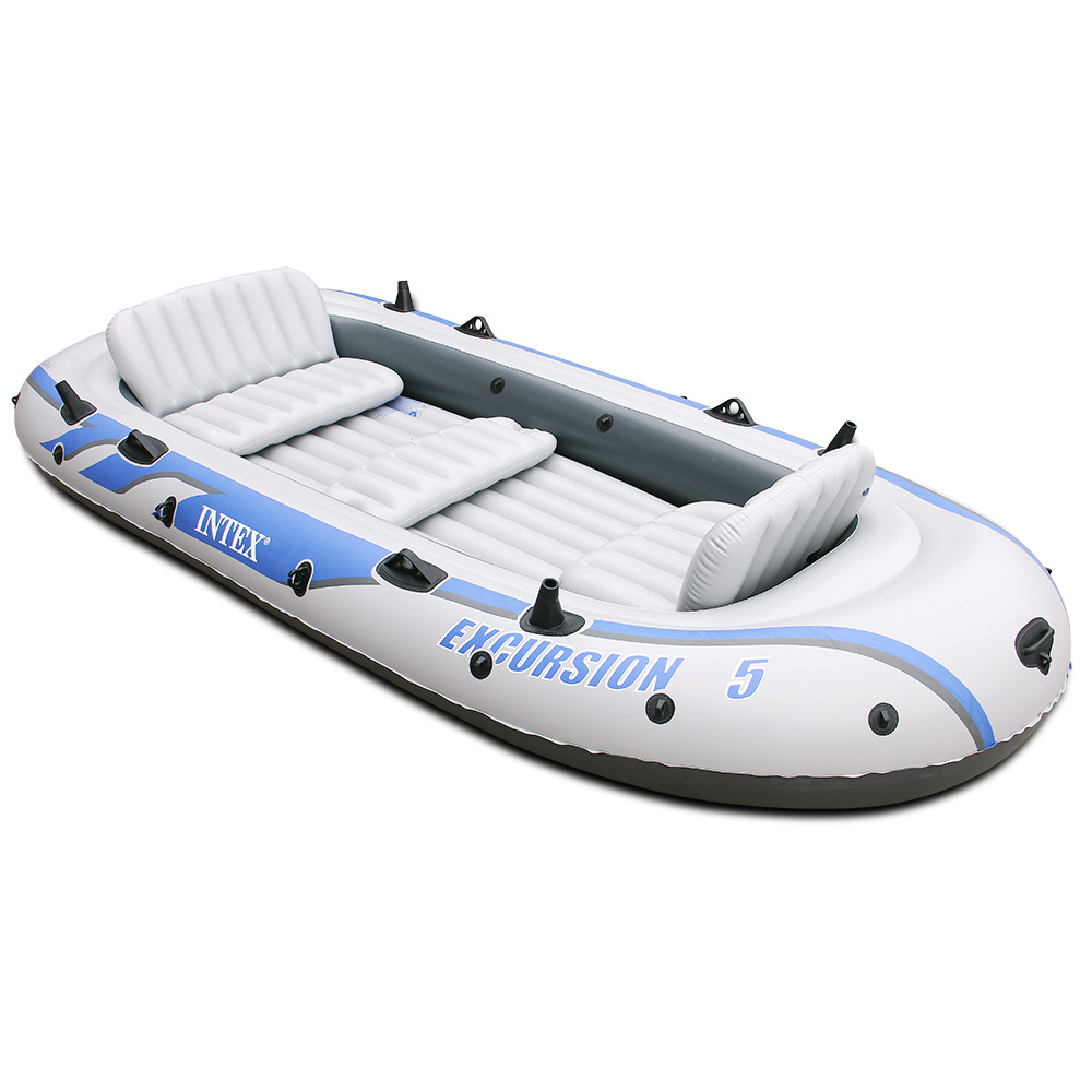 0成交0只相似美国intex68351 海鹰四人船组 充气船皮划艇