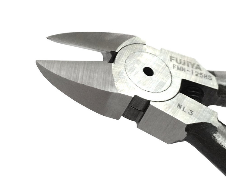 日本原装fujiya富基亚强力斜口钳no.fmn-125s 125mm 斜嘴钳