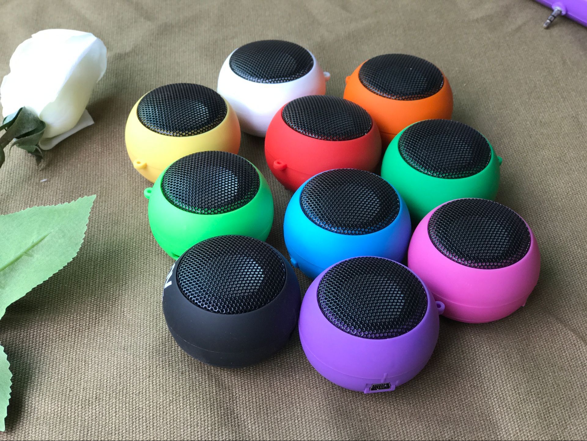 现货 便携手机电脑汉堡音响 迷你小汉堡音响 usb迷你音响