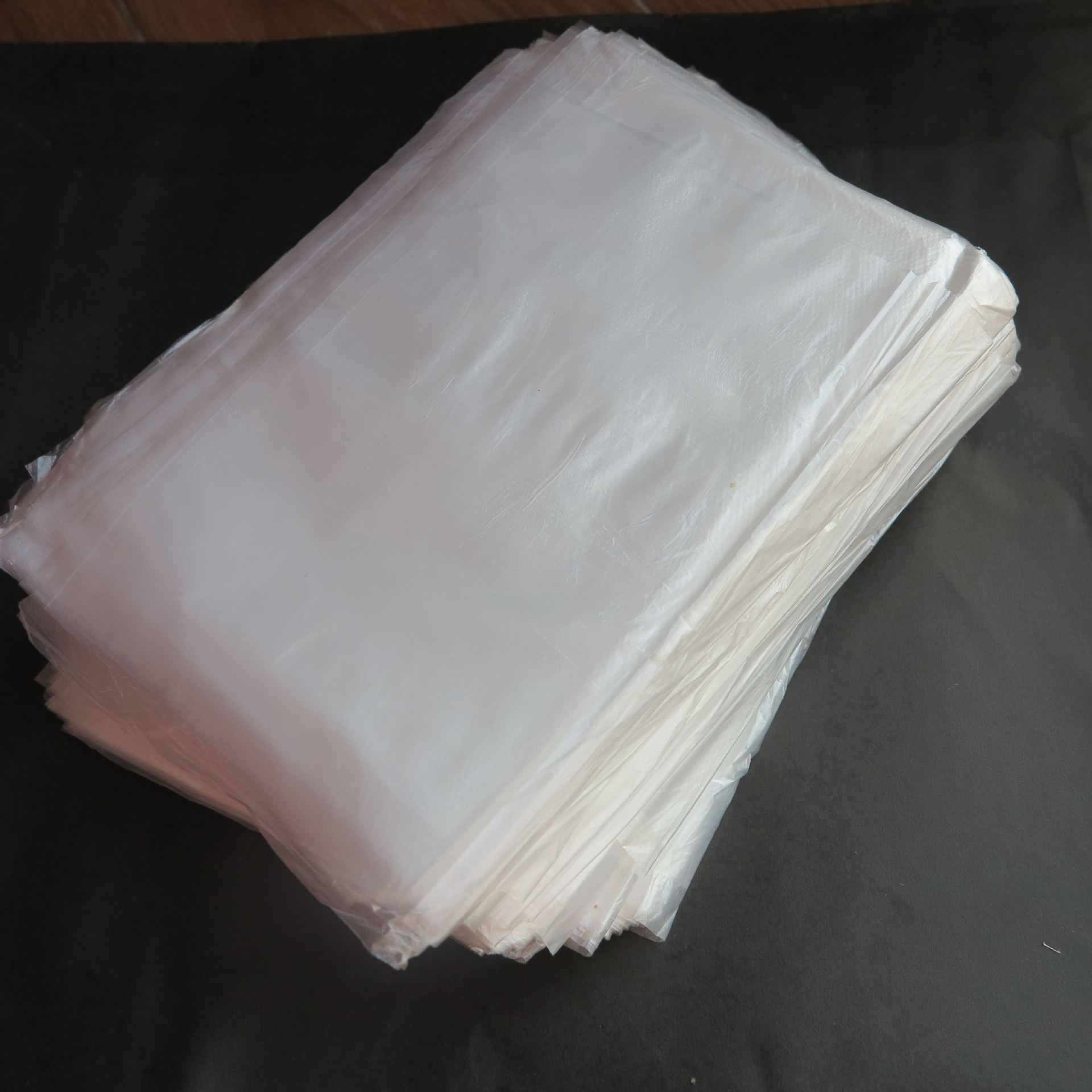 批发现货po平口袋 半透明 防潮包装袋薄塑料袋 定制加厚胶袋po