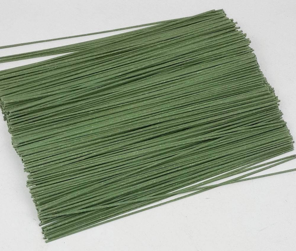 diy专用花杆 仿真花香皂花花头插花杆 包装配件辅料2号胶包花杆