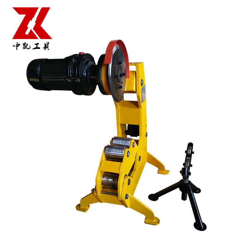 黄色325型电动液压切管机割管机无毛刺消防管镀锌管切断机