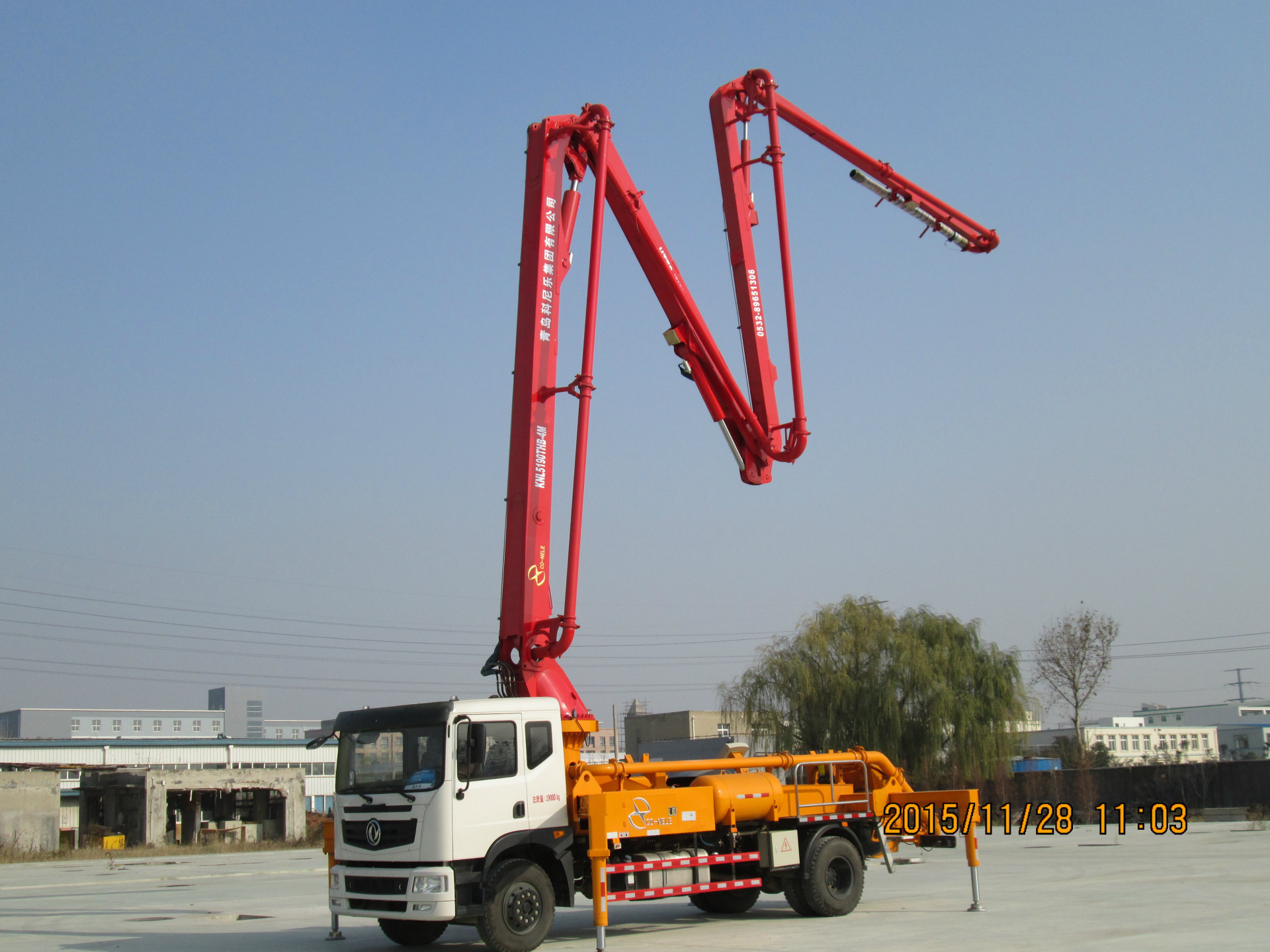 农村56层楼用的泵车 农村小型泵车 混凝土输送泵车