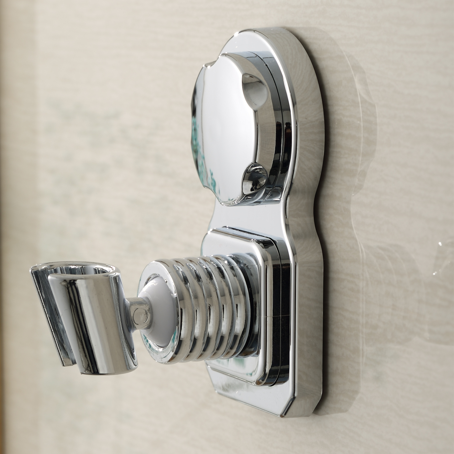 花洒座 强力吸盘花洒支架 淋浴喷头花洒架免钻免钉万向花洒壁架