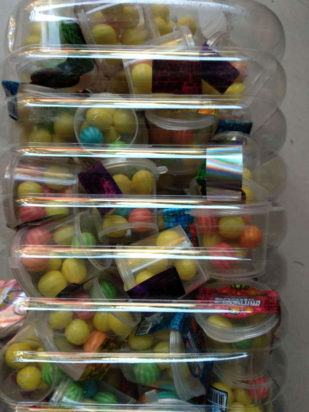 嘉百乐 西瓜造型泡泡糖 一罐60瓶*8克g 480克g