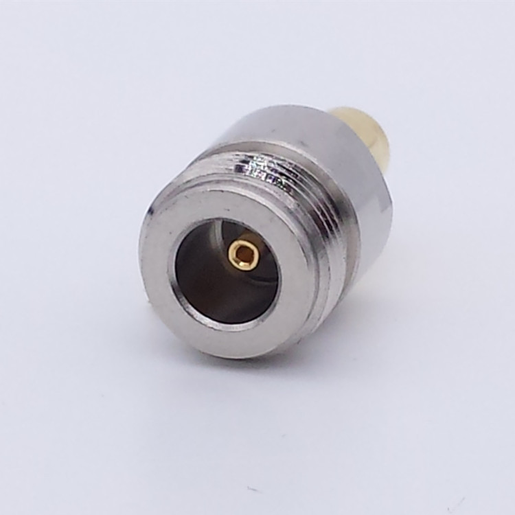 rf射频头同轴通讯转接头rp-sma公头内孔转n型母头连接头转换头