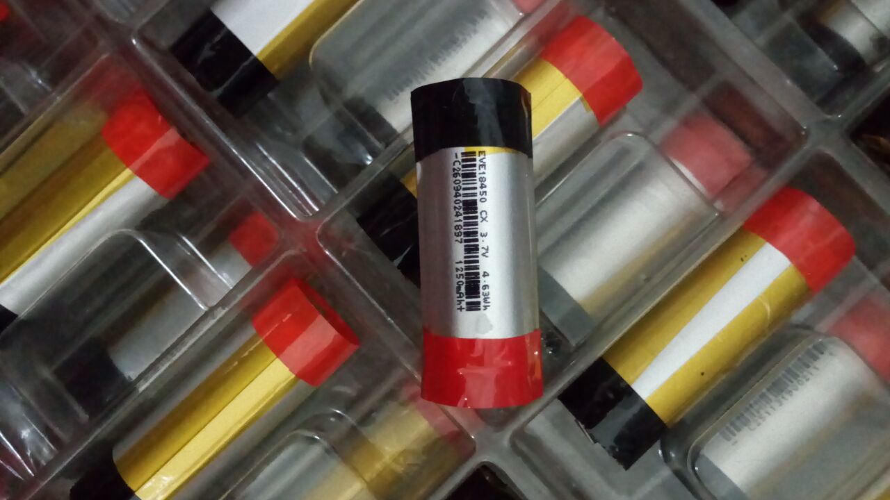 生产厂家蓝牙打火机牙刷led聚合物锂电池电芯18450 1200mah 3.7v