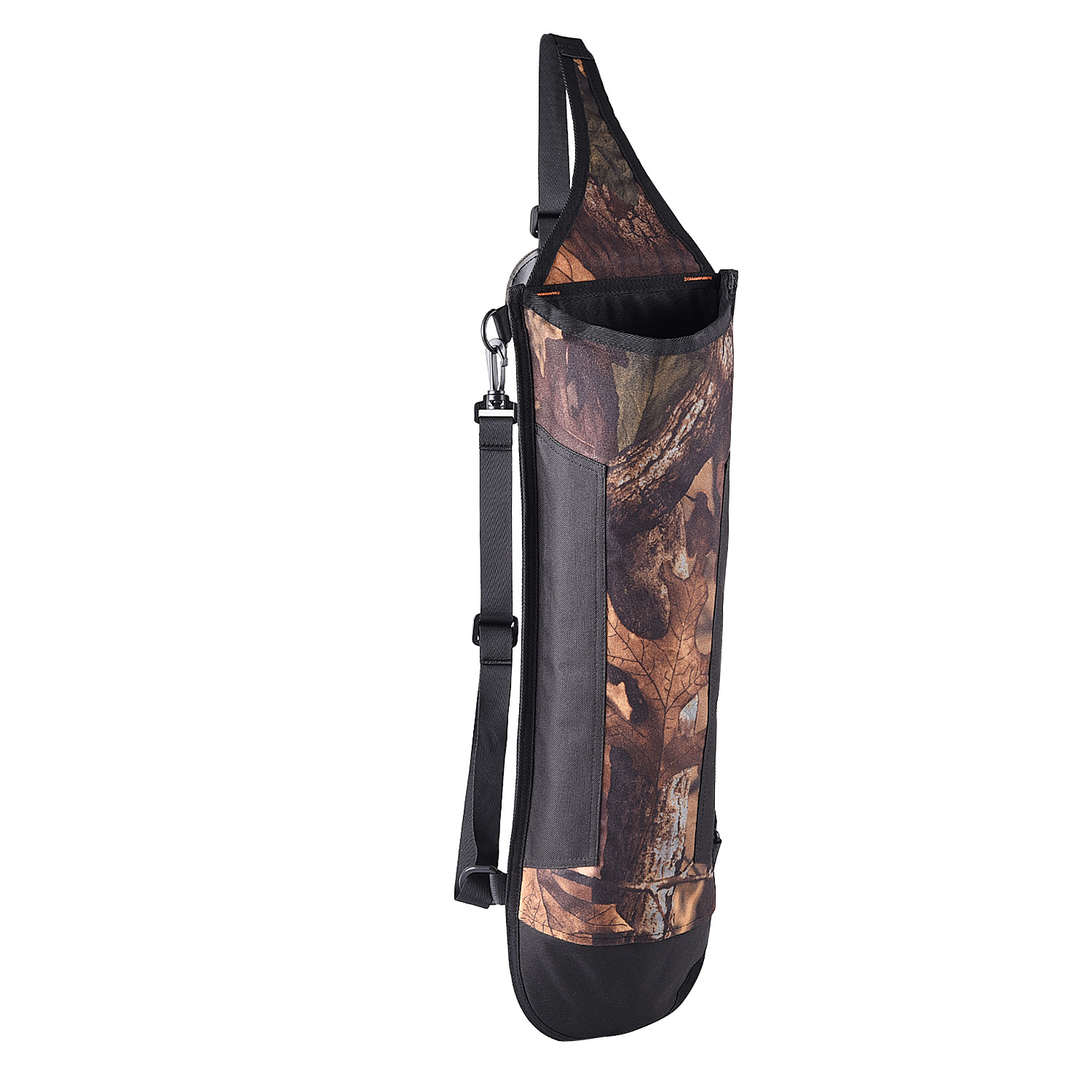 跨境专供 迷彩斜背箭壶箭袋大容量双肩弓箭袋箭筒包 圈绒软箭囊袋