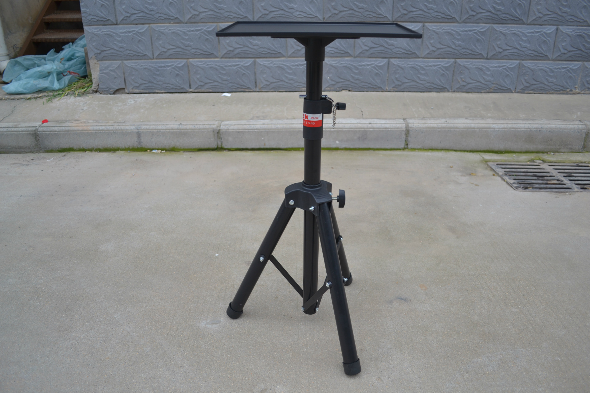 投影机架子支架投影仪落地三脚架包邮通用托盘带云台折叠便携移动