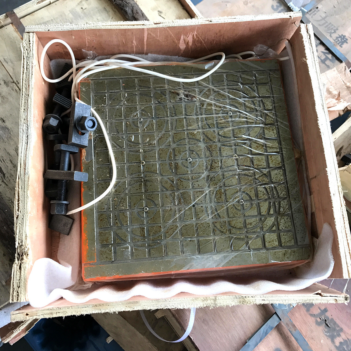 加工用cnc真空吸盘真空吸台吸附铜板铝板300300400500600