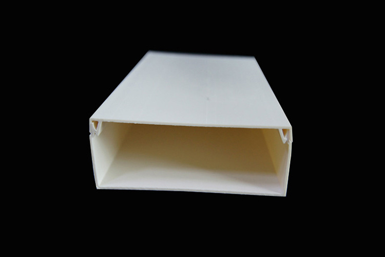 pvc线槽厂家批发阻燃方形加厚走线槽多规格可定制电工布线槽