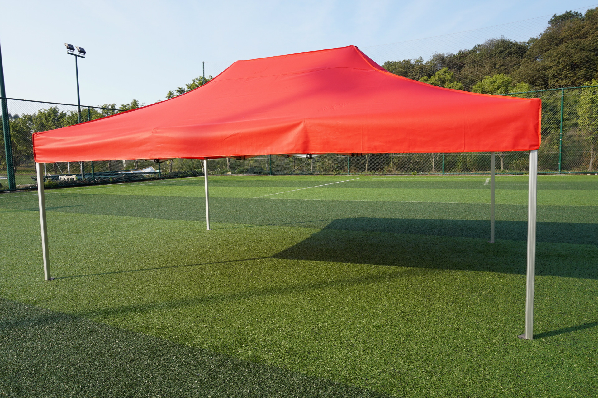 促销折叠广告帐篷定做l印字 遮太阳沙滩四角帐篷 批发户外广告伞