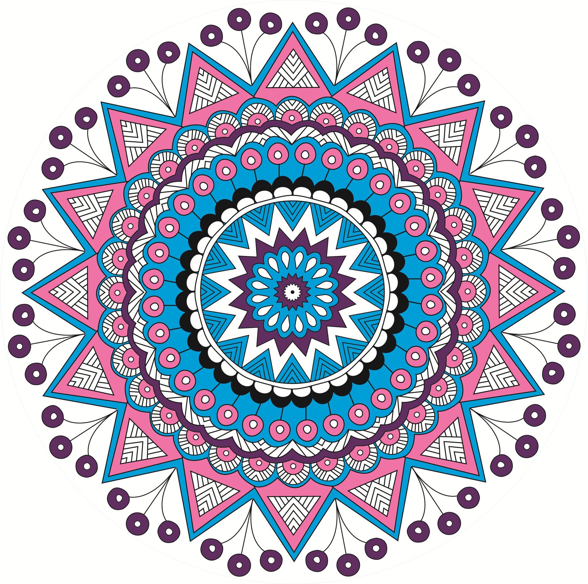 库存2018 印花圆形沙滩巾 定制超细纤维涤纶圆形印花沙滩巾棉流苏