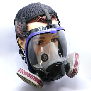 卓锐 自吸过滤式防毒面具 防毒全面罩 活性炭面罩 大视野全方位