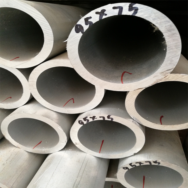 直销95*75铝圆管6061合金厚壁铝圆管 氧化6063高硬度厚壁小铝管