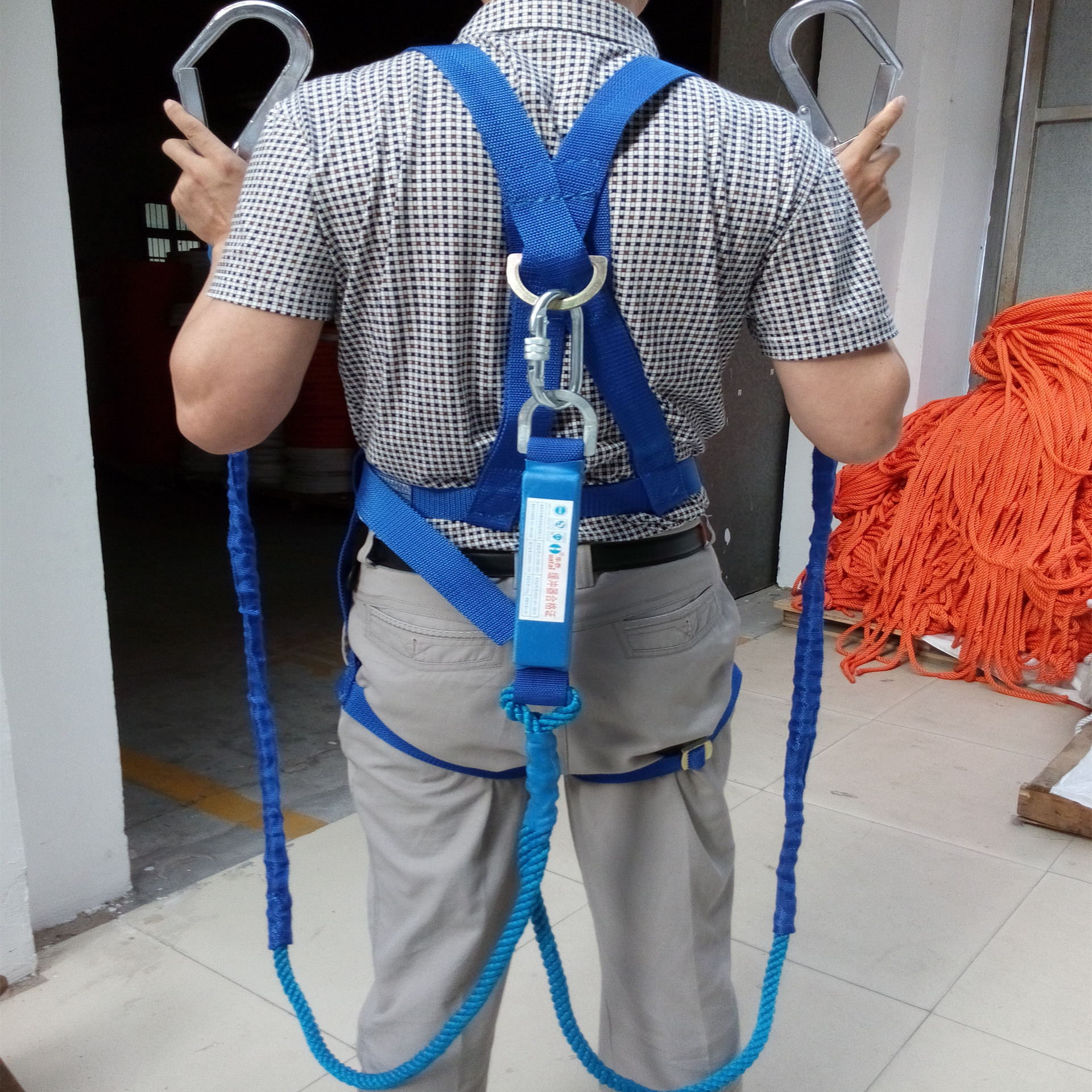 huatai/华泰 全背双绳大钩安全带 高空作业安全带 la认证