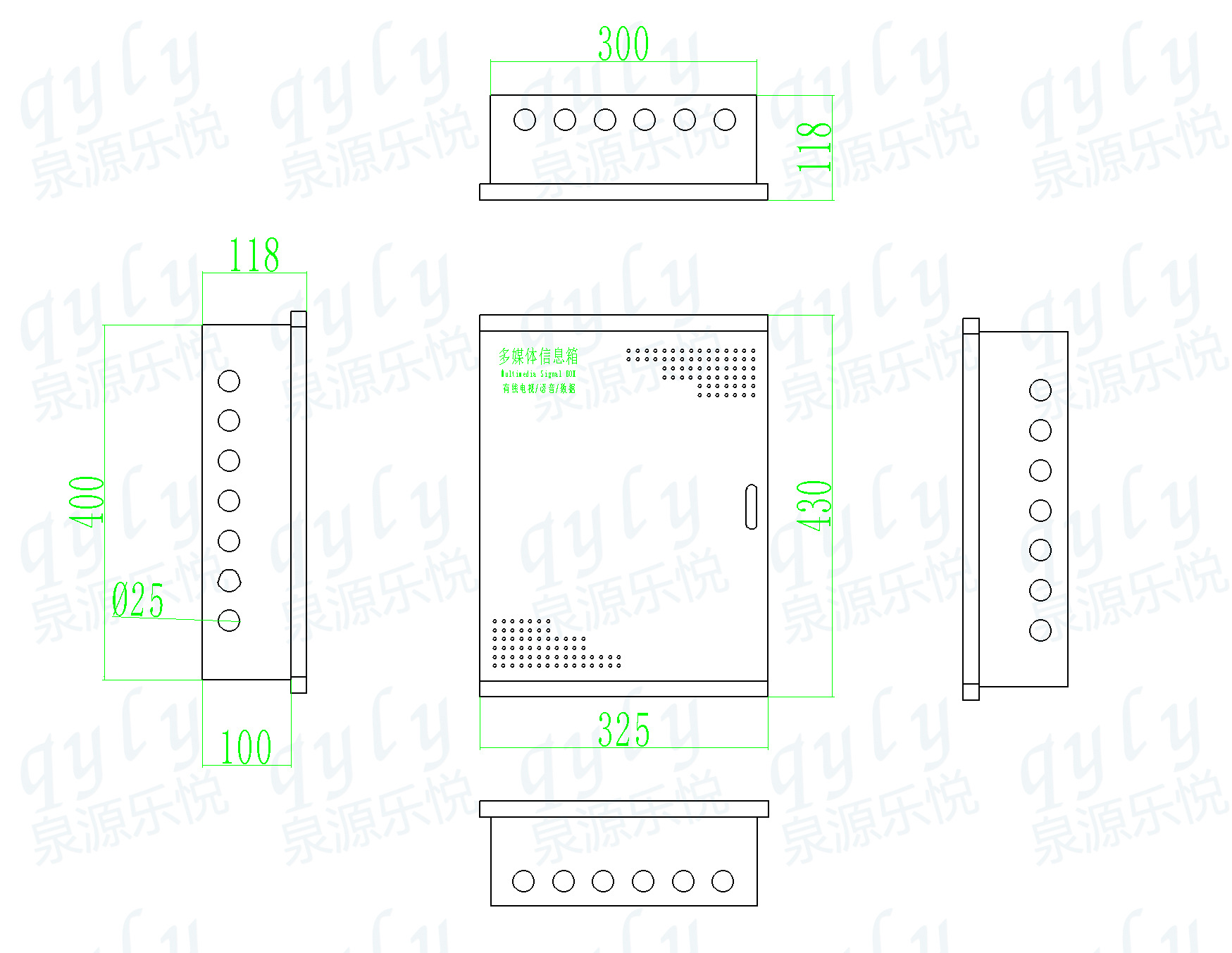 弱电箱多媒体信息箱,4030信息箱,家居布线箱,光纤入户信息箱