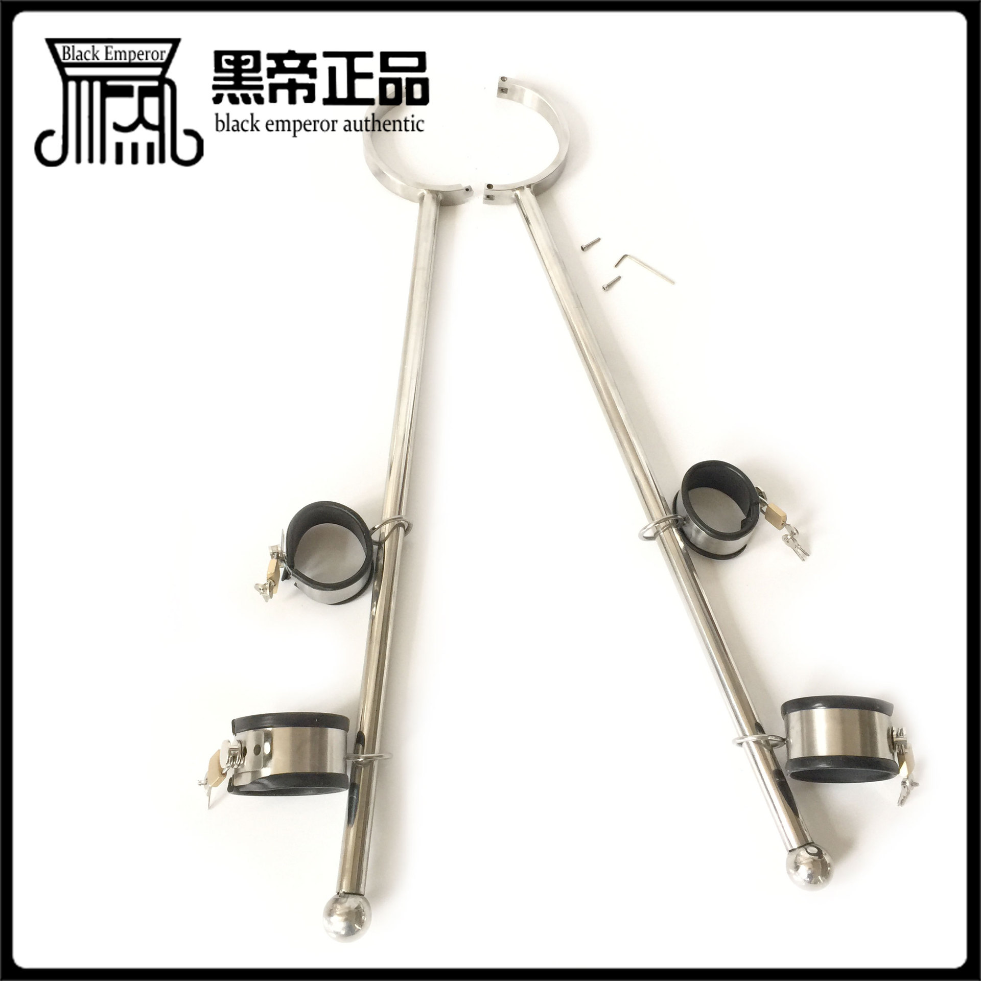 黑帝正品 不锈钢张腿手足固定器 厂家直销 成人情趣用品批发 代理