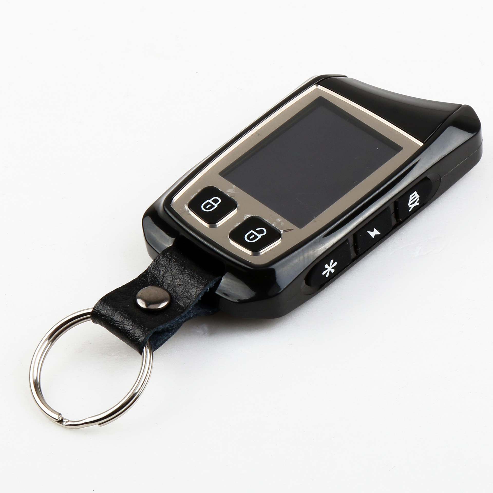 双向汽车防盗器 无钥匙进入 卡仕风 汽车报警器远程遥控启动