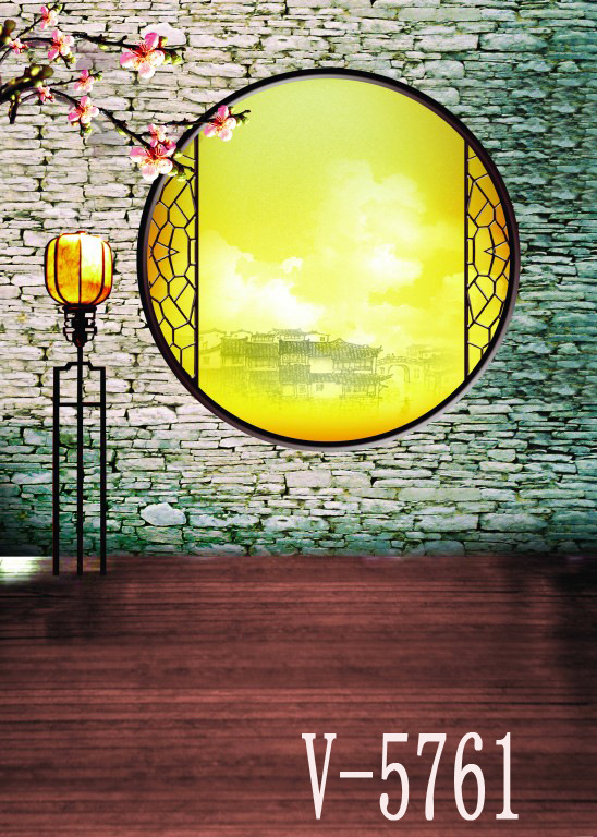 古典中国风背景布影楼摄影背景 古装拍照背景 复古民国全家福背景