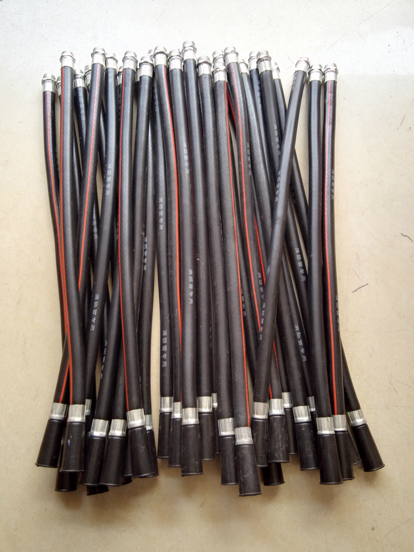 干粉灭火器配件4kg8kg喷管出粉橡塑软管皮管胶管消防器材