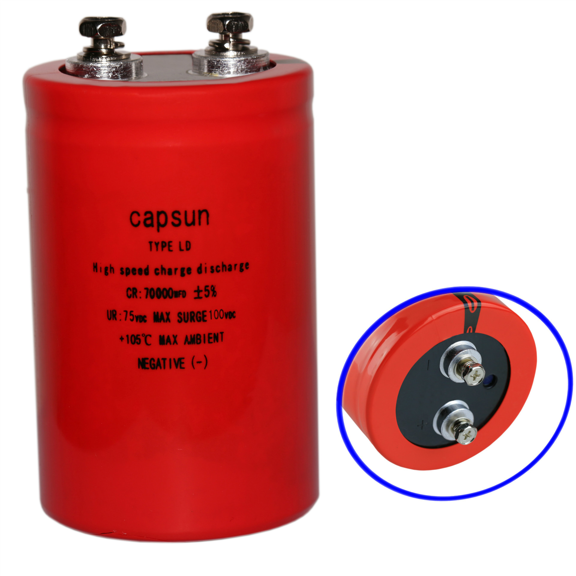 电焊机高压电容75v70000uf怎么区分电解电容 替代sancon电解电容